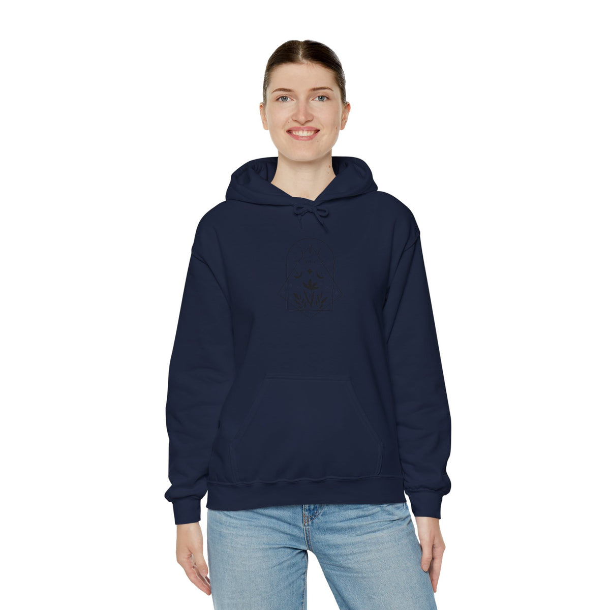Hoodie Unisexe en mélange lourd