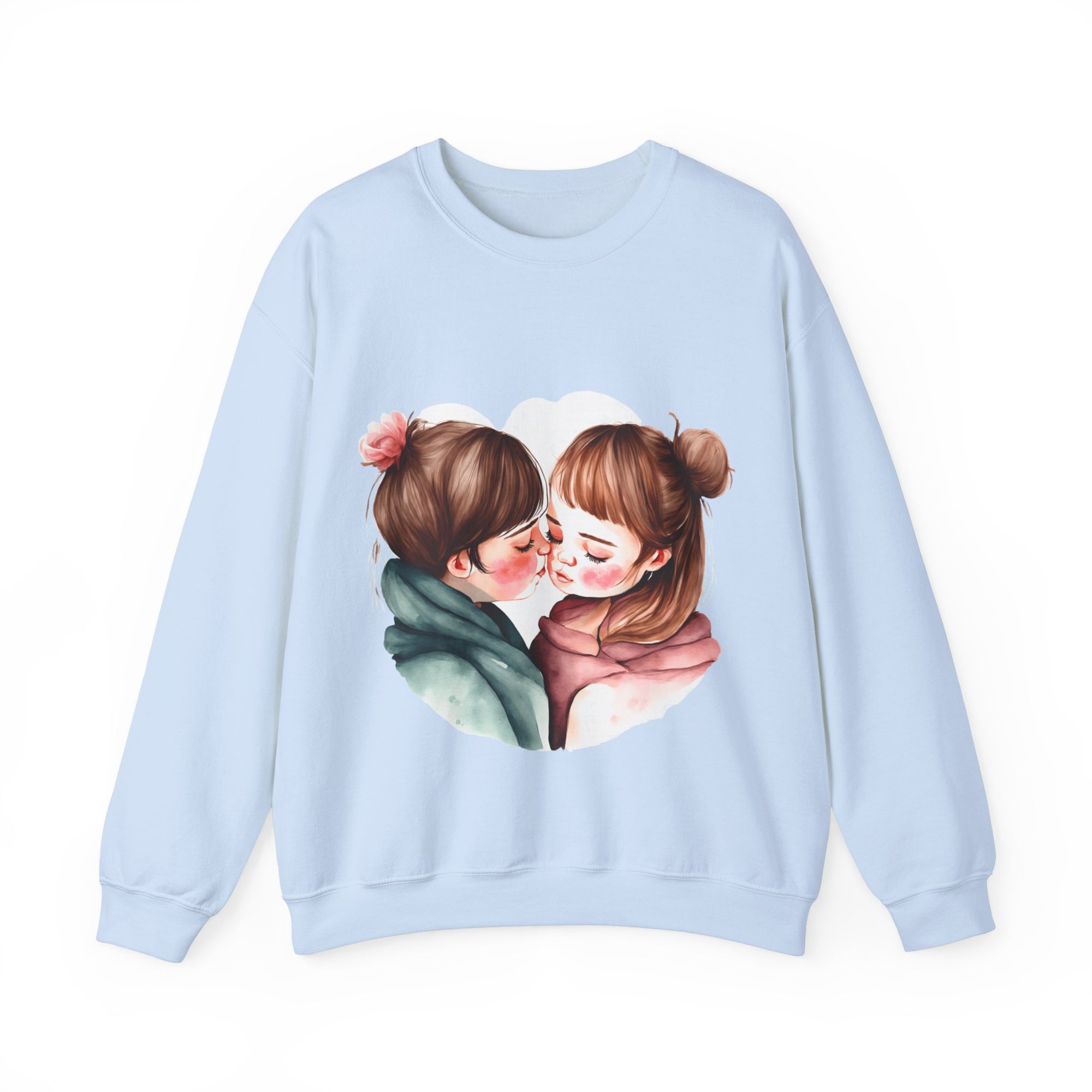 Sweatshirt Unisexe à Col Rond en Mélange Lourd