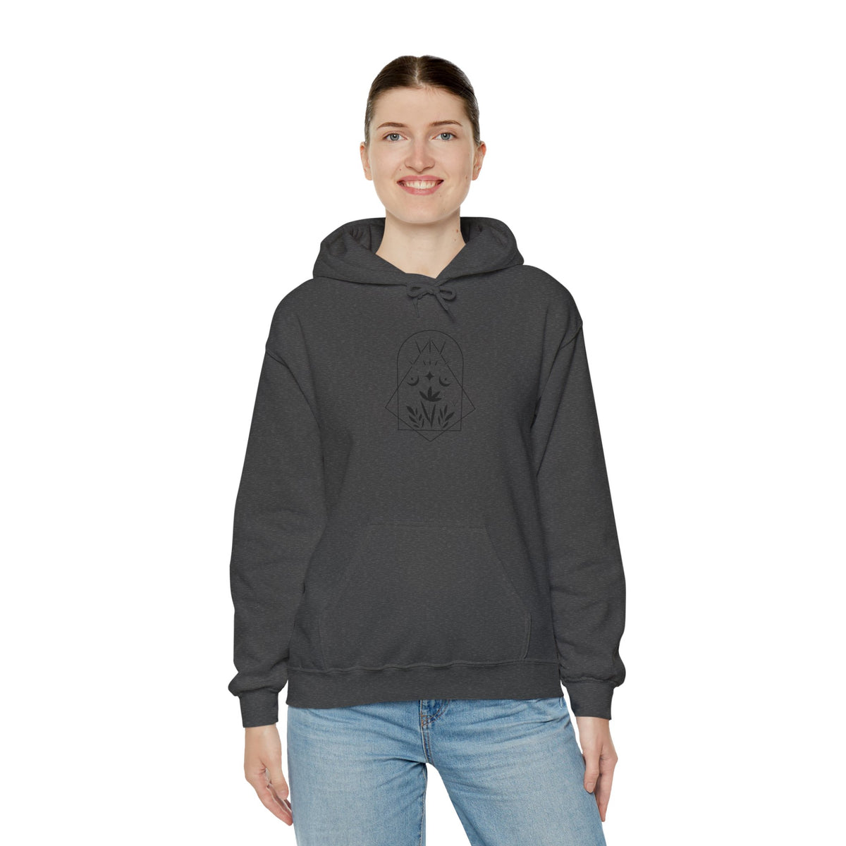 Hoodie Unisexe en mélange lourd
