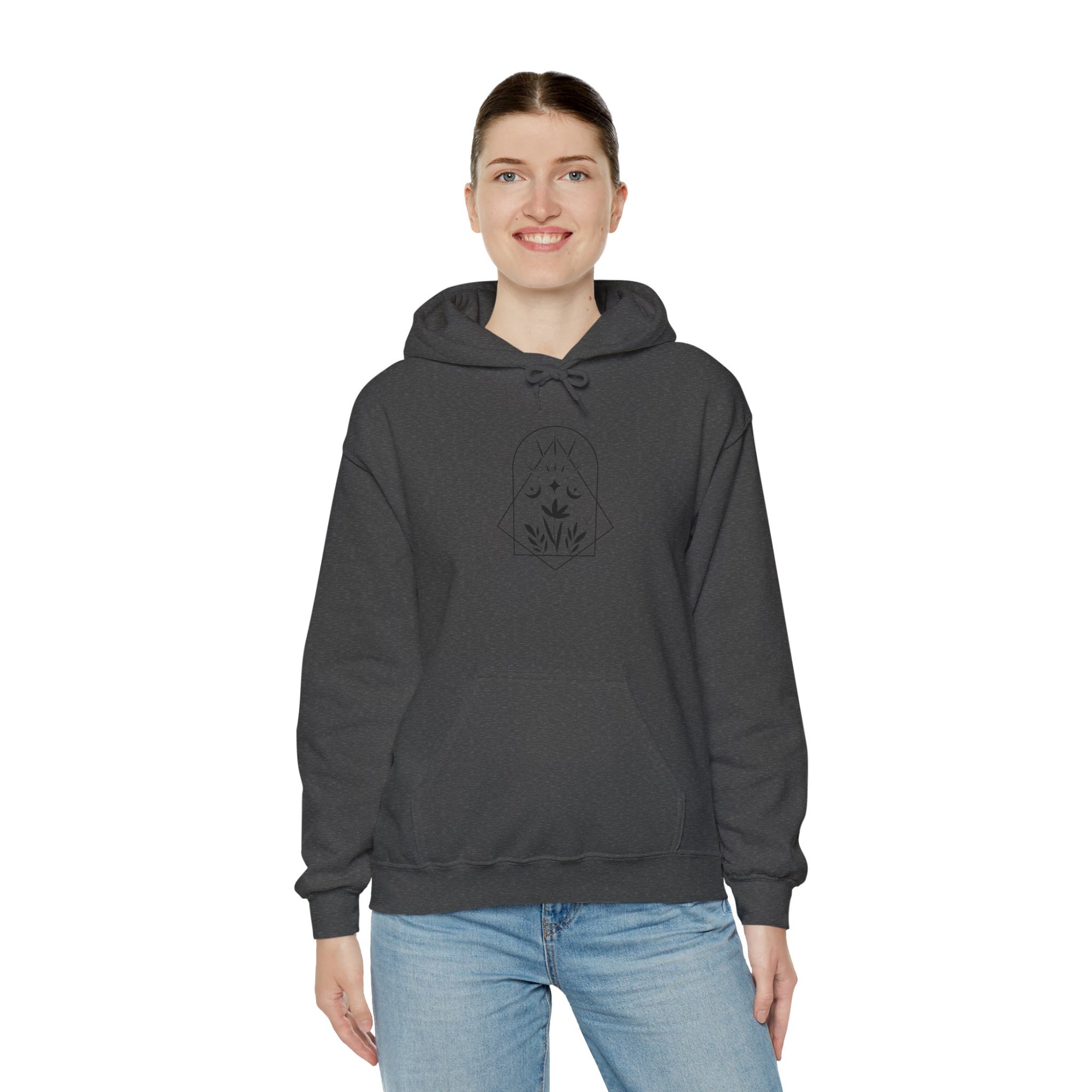 Hoodie Unisexe en mélange lourd