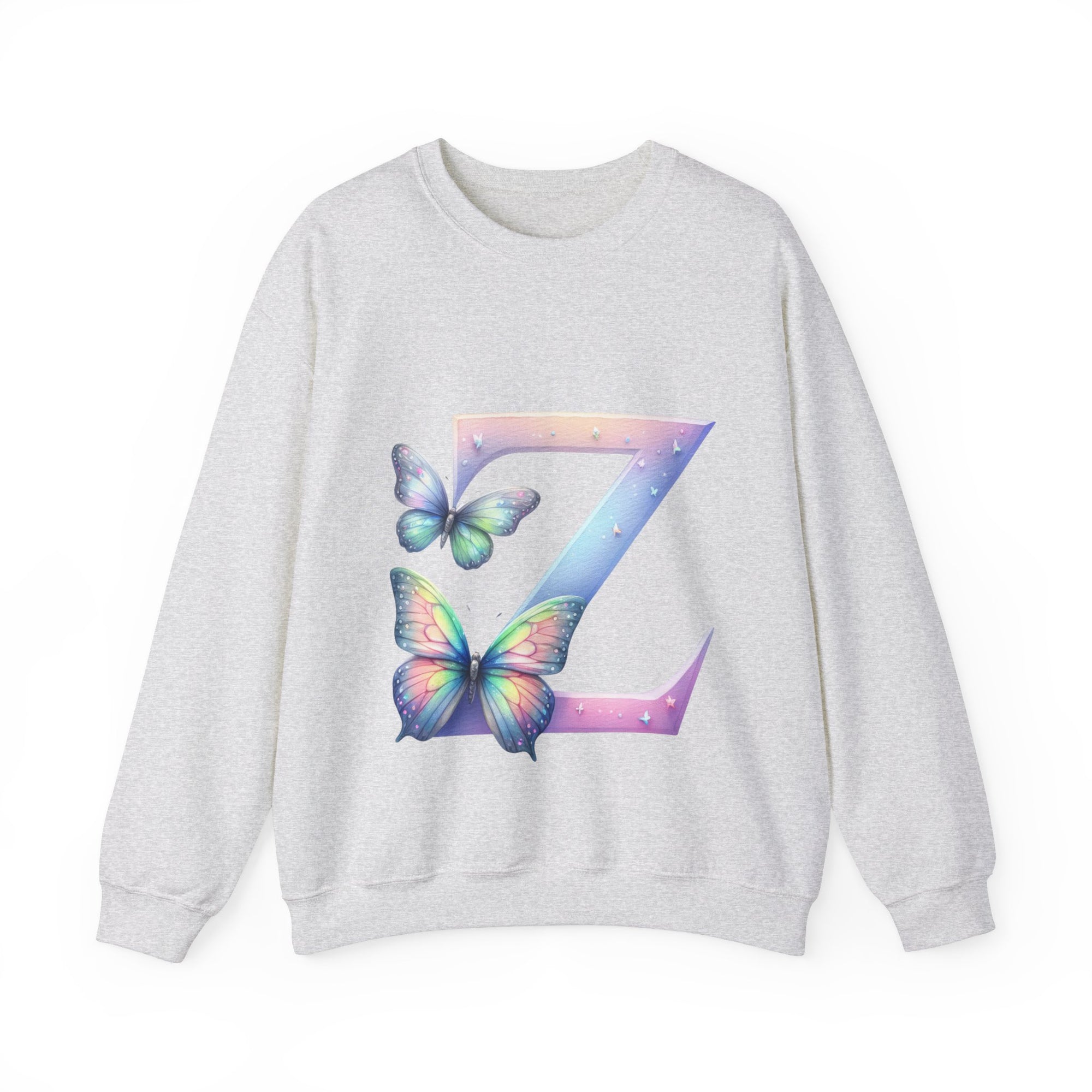 Sweat-shirt unisexe à col rond en mélange lourd