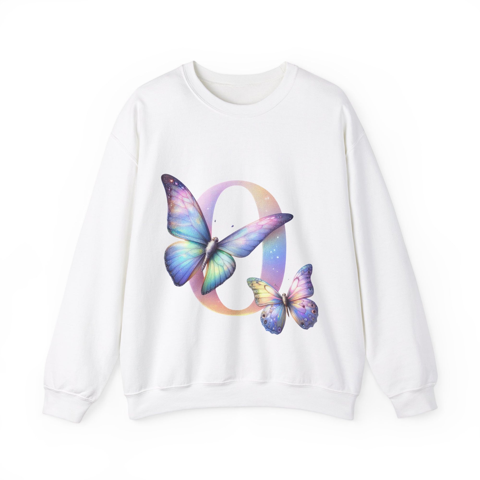 Sweat-shirt unisexe à col rond en mélange lourd