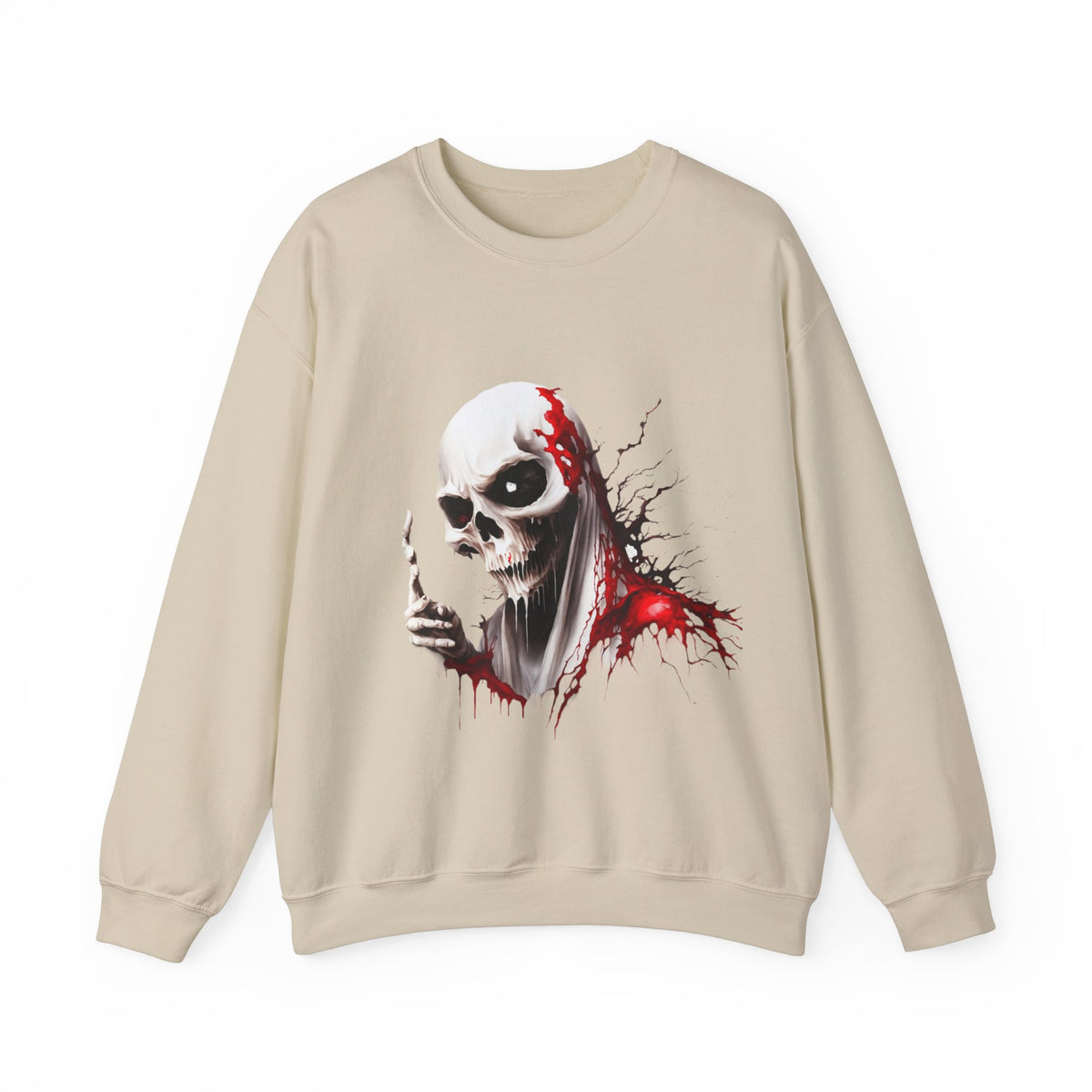 Sweatshirt Unisexe à Col Rond en Mélange Lourd