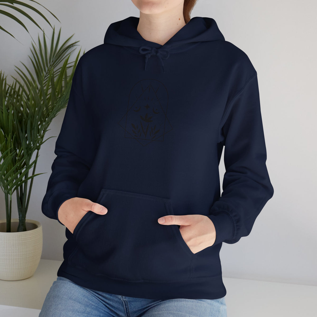 Hoodie Unisexe en mélange lourd