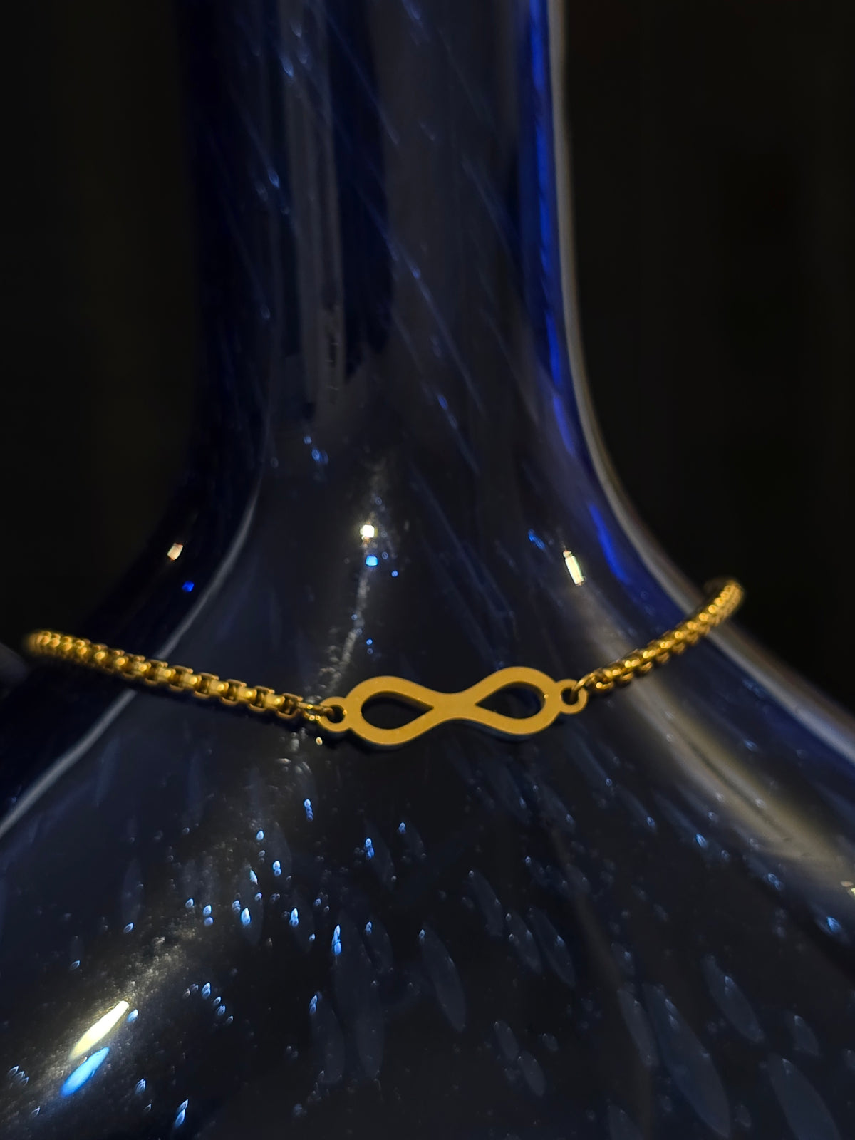 Bracelet Infini Doré - Symbole d&#39;Éternité