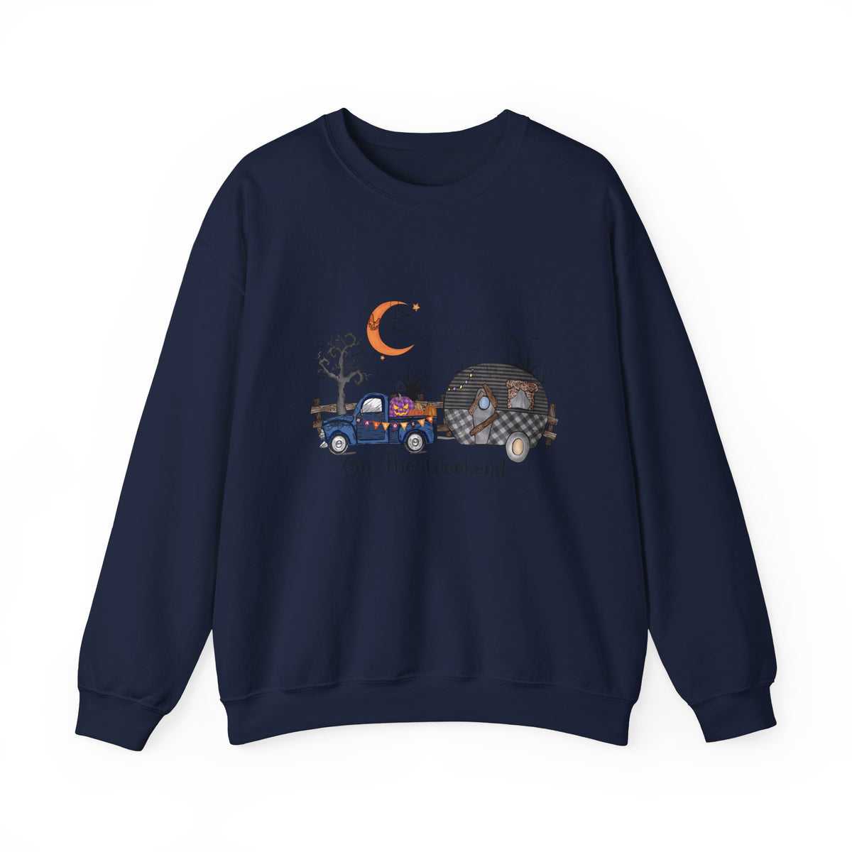 Sweatshirt Unisexe à Col Rond en Mélange Lourd