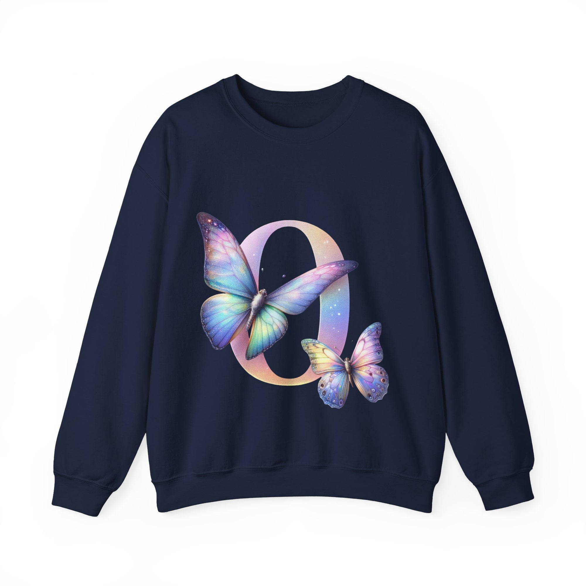 Sweat-shirt unisexe à col rond en mélange lourd