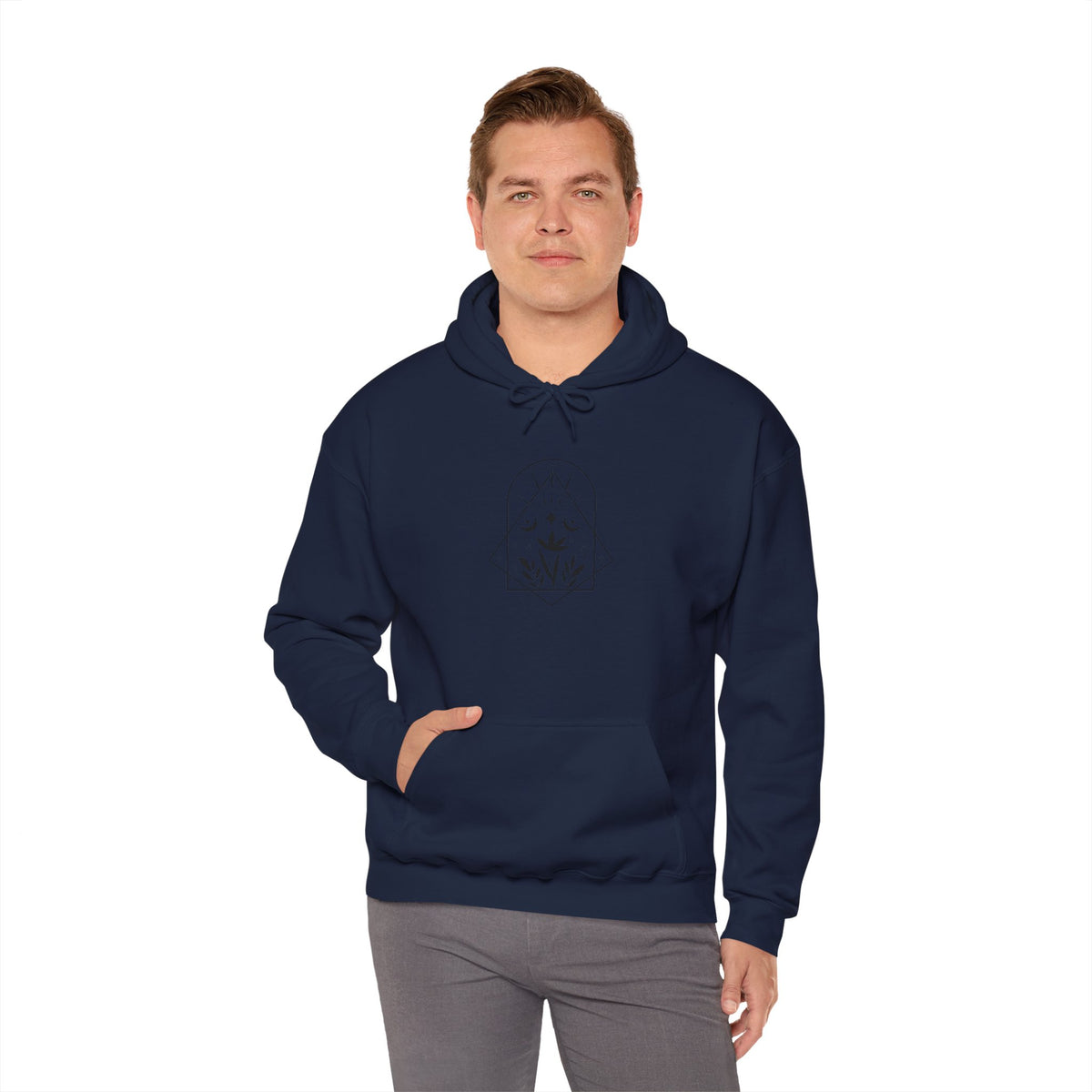 Hoodie Unisexe en mélange lourd