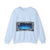 Sweat-shirt unisexe à col rond en mélange lourd