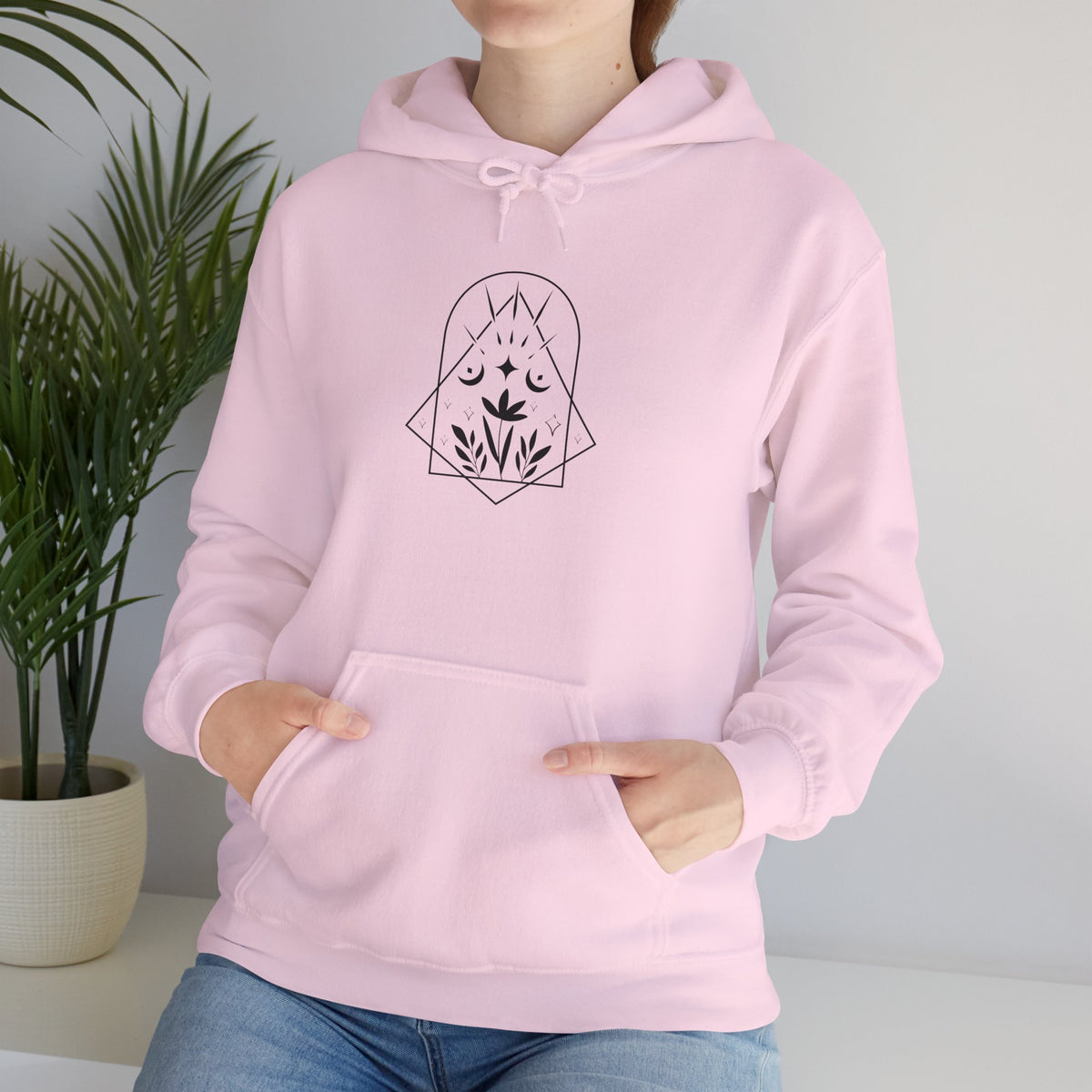 Hoodie Unisexe en mélange lourd