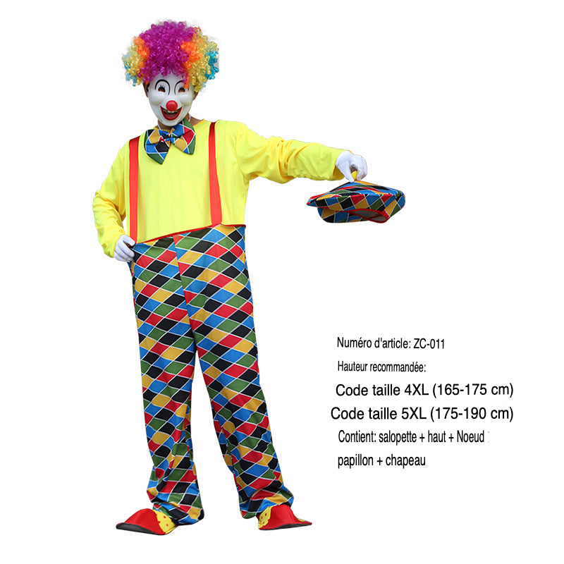 Costume de clown adulte - Scène et mascarade