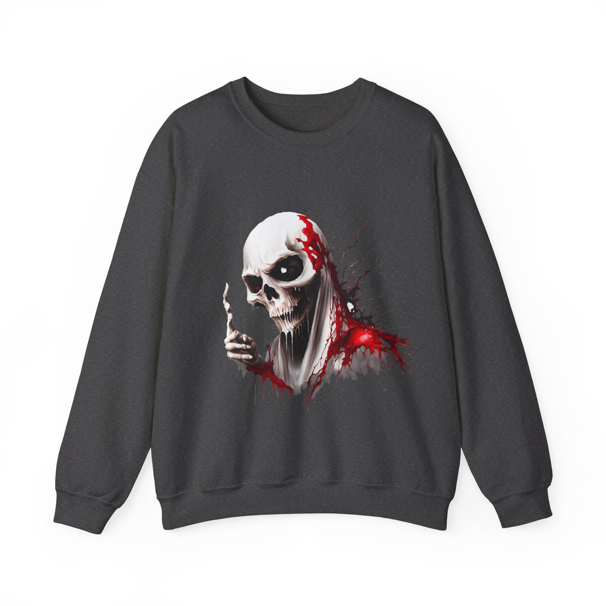 Sweatshirt Unisexe à Col Rond en Mélange Lourd