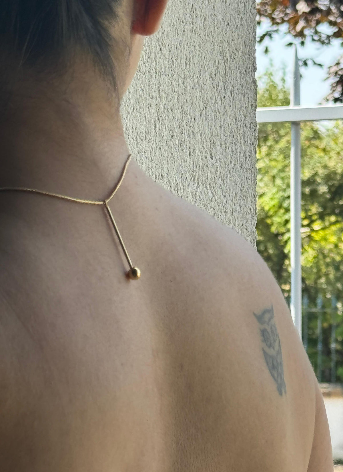 Collier Pendentif en forme Sphériques