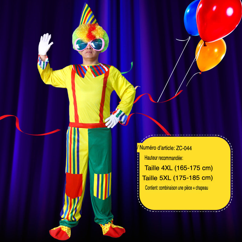 Costume de clown adulte - Scène et mascarade