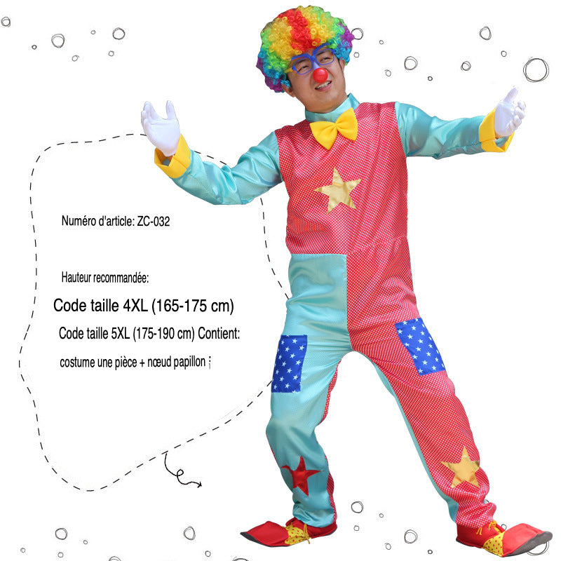 Costume de clown adulte - Scène et mascarade