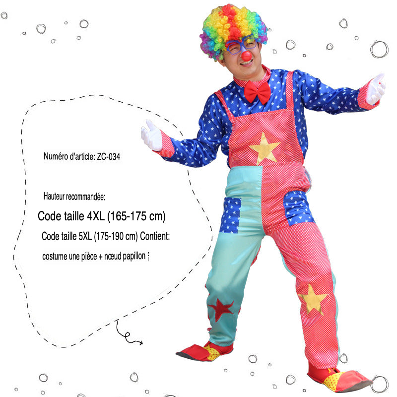 Costume de clown adulte - Scène et mascarade