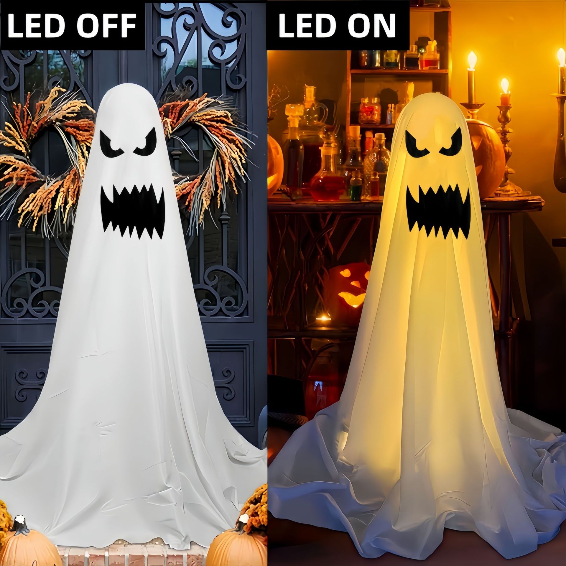 Fantômes mignons pour les décorations d'Halloween