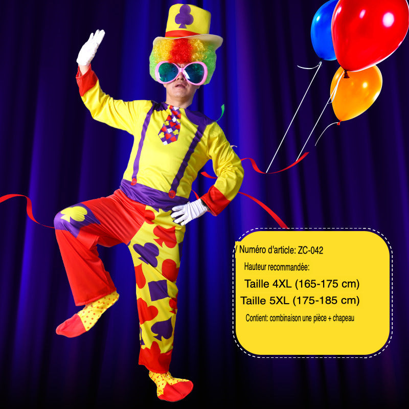 Costume de clown adulte - Scène et mascarade